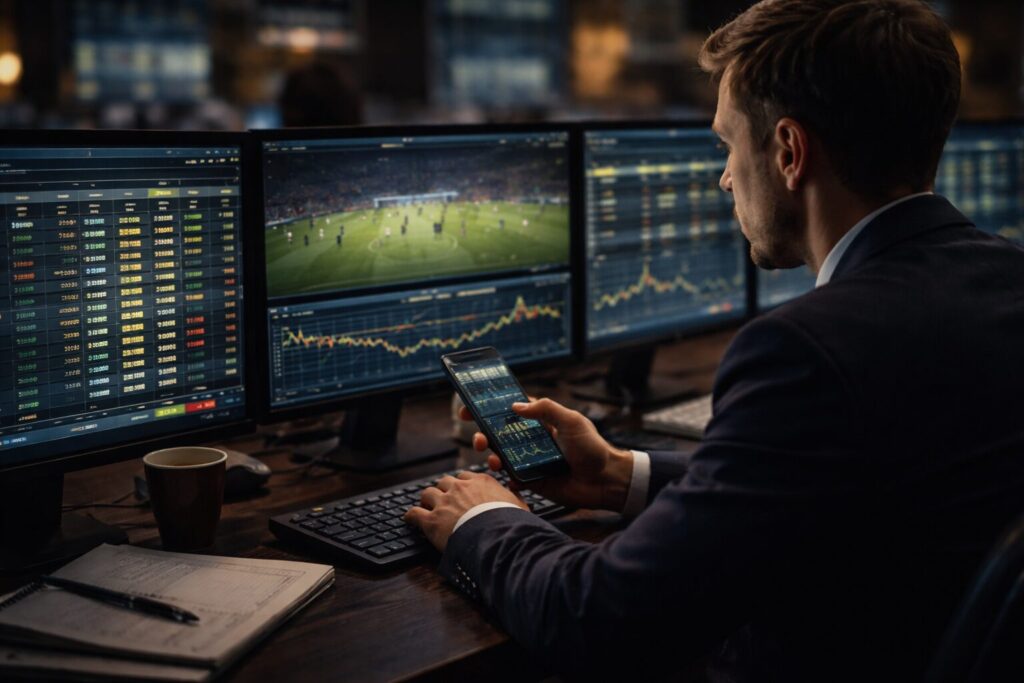 El papel de los datos en tiempo real en apuestas live